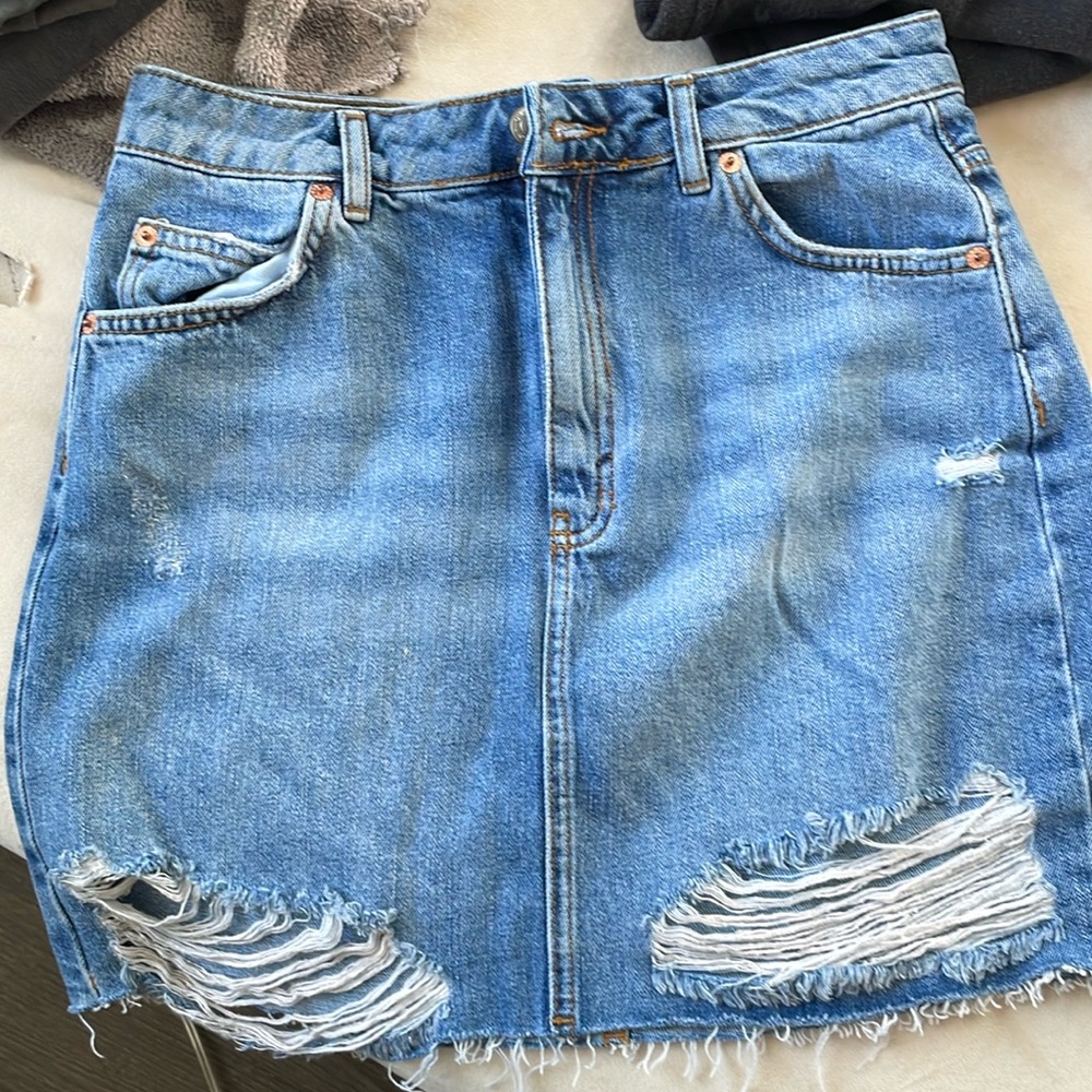 Denim Skirt